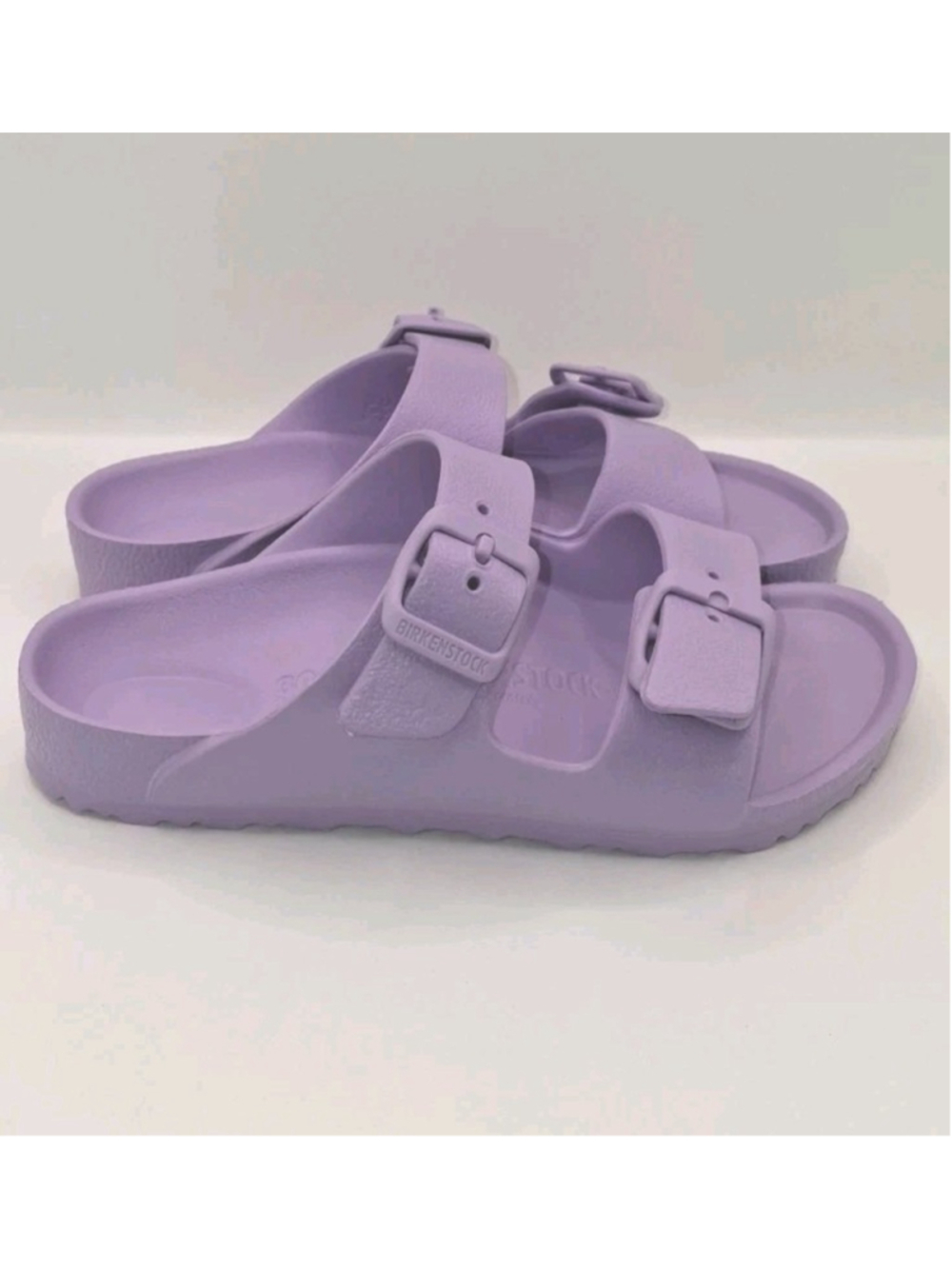 Birkenstock Girls Arizona EVA Sandals Purple Lightweight Casual School US 12 - Picture 2 of 7